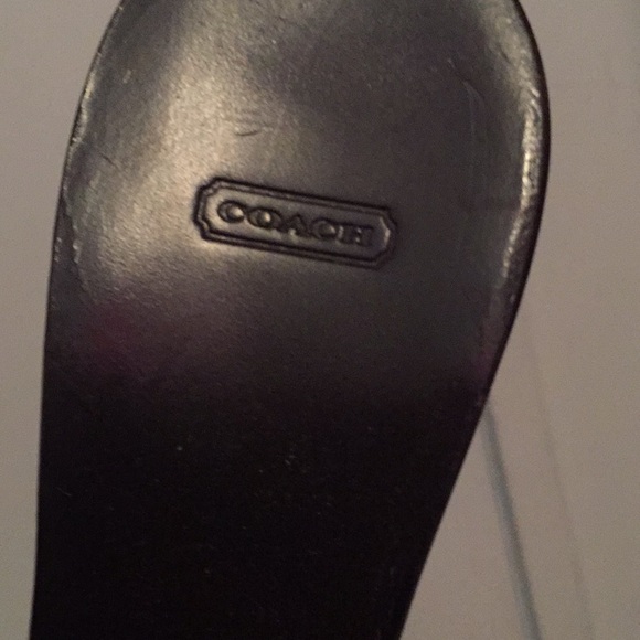 Coach Heels open toe - Picture 3 of 3